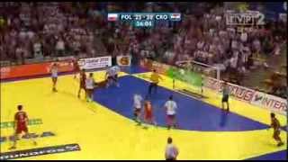 PolandCroatia PolskaChorwacja Handball 22012014 last 10 minutes [upl. by Bigot920]