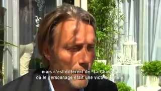 Cannes Interview with Mads Mikkelsen Denis Lavant amp Sergi Lopez [upl. by Ecirtram]