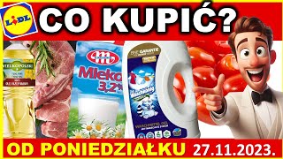 LIDL  Gazetka Promocyjna od Poniedziałku 27112023  Szybko decyduj [upl. by Albion182]