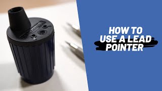 How to use a lead pointer sharpener [upl. by Llenrac634]