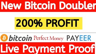 New Bitcoin Doubler Website CryptoStorm 100 Paying Website Live Withdraw Proof 0005 Bitcoin [upl. by Busiek]