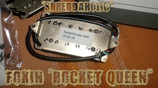 quotShreddaholicquot  Fokin Pickups Rocket Queen neck pickup demotest [upl. by Ydnih]