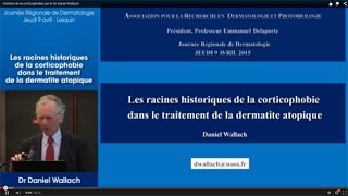 Histoire de la corticophobie par le Dr Daniel Wallach [upl. by Aillicec]