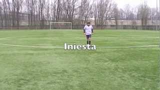 Football Skills  Iniesta 🤩 [upl. by Salaidh]