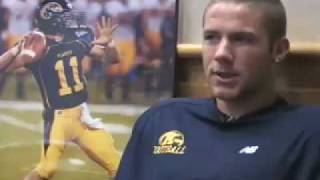 Kent State Quarterback Julian Edelman interview [upl. by Imiaj381]