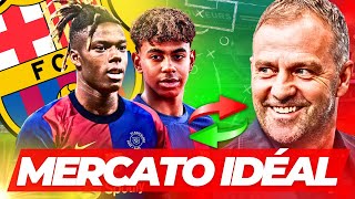 🇪🇸 MON MERCATO IDÉAL DU FC BARCELONE 20242025 [upl. by Leanna]