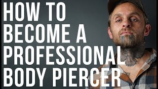 How to Become a Professional Body Piercer  UrbanBodyJewelrycom [upl. by Miharba]