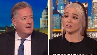 quotVeganism Is A Fadquot Piers Morgan Goes HeadToHead With Vegan Activist [upl. by Mallin842]