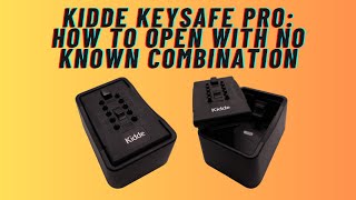 Kidde KeySafe Pro How To Open With No Known Combination [upl. by Atinhoj]