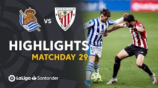 Highlights Real Sociedad vs Athletic Club 11 [upl. by Droffig]