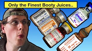 Booty Juice Shots MOST EFFECTIVECOMMON in the Psychiatric Setting  B52 Thorazine and Zyprexa [upl. by Nrehtak211]