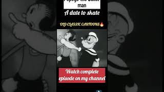 Popeye the saller man  old classic cartoons captainpopeyethesailor animation ytshorts funny [upl. by Ottinger]