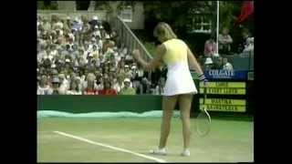 1979 Eastbourne F  Chris Evert d Martina Navratilova PT 1 [upl. by Atrebor9]