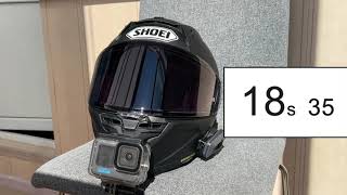 SHOEI XSPR Pro X15 Photochromic Visor [upl. by Nitneuq723]