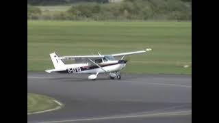 Tailstrike  Cessna 172 at Bonn Hangelar [upl. by Sanchez]