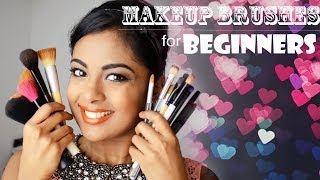 Beginners Guide to Basic Makeup Brushes [upl. by Asyral]