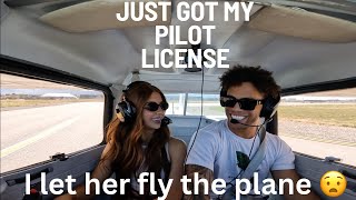 TOOK MY GIRLFRIEND ON A CROSS COUNTRY FLIGHT [upl. by German]