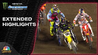 Supercross 2024 EXTENDED HIGHLIGHTS Round 1 in Anaheim  1624  Motorsports on NBC [upl. by Mellie]