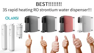 W12 3s rapid heating RO strontium water dispenser [upl. by Phillie]