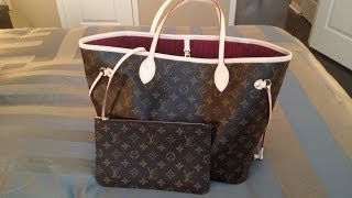 Louis Vuitton  Up Close and Personal The quotNewquot Neverfull MM [upl. by Nauq]