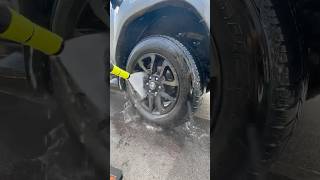 ‼️ Satisfying Toyota Hilux Wheels Cleaned ‼️ satisfying shortsvideo asmr toyota [upl. by Dercy]