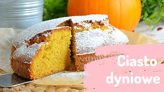 Ciasto dyniowe 🎃🍰🔥 szybki i prosty przepis na pyszne ciasto z dyni😋 I Ciastkożercypl [upl. by Targett]