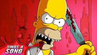 Cursed Homer Simpson Sings A Song Scary The Simpsons Horror Parody Song [upl. by Deevan]