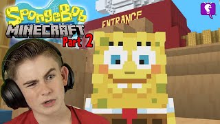 SponegeBob Minecraft Glove World Rollercoaster on HobbyFamilyTV [upl. by Popper363]