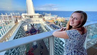 Spending a Day at Sea Onboard Symphony of the Seas  Royal Caribbean Cruise Vlog 2023 [upl. by Tellford]