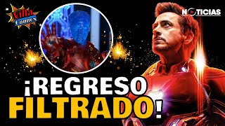 ¡FILTRADO POSIBLE REGRESO DE IRON MAN TONY STARK [upl. by Enattirb772]