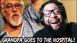 GRANDPA GOES TO THE HOSPITAL  REACTION [upl. by Dukie]