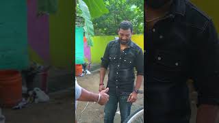 Baasha maathiri oru annan kidaikuma 😂 wait for end twist shorts husbandwifecomedy prank reels [upl. by Niobe571]