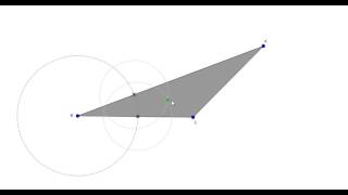 Trazo de bisectrices para encontrar el incentro [upl. by Lacagnia]