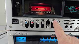 MARANTZ 5220 CASSETTE DECK PROFESSIONALLY SERVICED [upl. by Engvall]