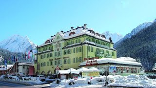 Hotel Dolomiti Schloss Canazei Italy [upl. by Ailuig635]