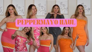 PEPPERMAYO TRY ON HAUL perfect pieces for summer [upl. by Ledba]