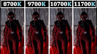 Intel I7 11700K vs I7 10700K vs I7 9700K vs I7 8700K  4K Ultrawide 1440P 1080P [upl. by Olethea408]