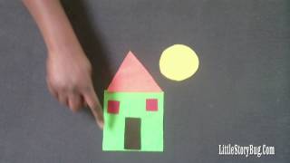 Felt Board Activity  The Shape Story  Littlestorybug [upl. by Onder260]