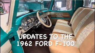 Updates to a 62 Ford F100 Part 5 Building a Console and New Bucket Seats [upl. by Danieu]