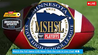 Buffalo LakeHectorStewart vs Renville County West Live Stream  High School Football Playoff [upl. by Ardnahcal897]