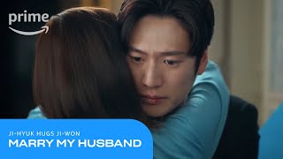 Marry My Husband Jihyuk comforts Jiwon  Prime Video [upl. by Nerty729]