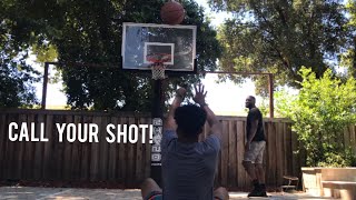 THE quotCALL YOUR SHOTquot BASKETBALL CHALLENGE [upl. by Eeslek22]