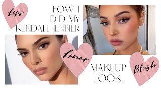 how I did my Kendall Jenner makeup to look like kendall jenner [upl. by Judith]