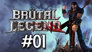 Brütal Legend  Bölüm 1  JACK BLACK METALİ [upl. by Lonne]