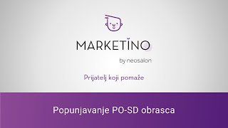 Popunjavanje PO SD obrasca [upl. by Ahsinrad]