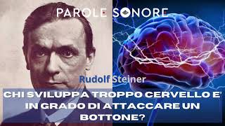 Rudolf Steiner  CHI SVILUPPA TROPPO CERVELLO  Parole Sonore [upl. by Salesin]