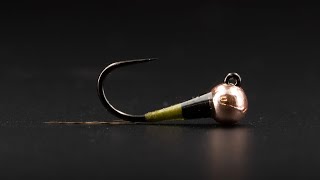 Olive Spanish Bullet Perdigon  TOP CLASS drydropper fly  Fly Tying Tutorial [upl. by Jp819]