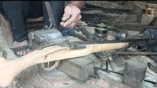 making local Muzzleloading gun  Naga style  NagaMotovlogger [upl. by Papke]