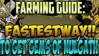 Aqw Fastest Way to Get GEMS of NULGATH  TOP 3 METHODS  Which Is the FASTEST [upl. by Marsden]