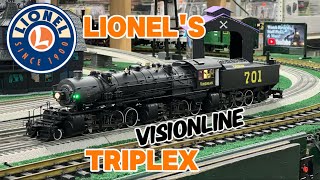 Lionels NEW VisionLine Triplex Locomotive have Arrived [upl. by Koerner]